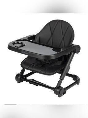 Safety 1st Black Foldable Booster Seat with Tray